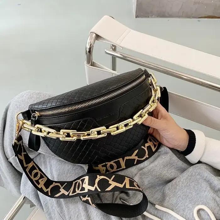 Sacs de poitrine à chaîne de luxe pour femmes