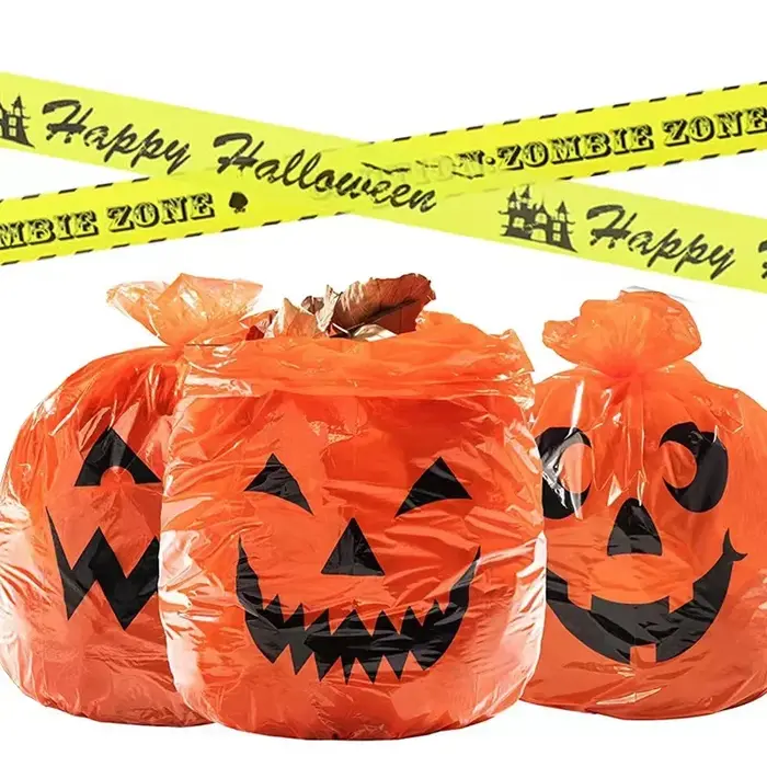 Grands sacs en cuir chevelu de Aliments d'Halloween