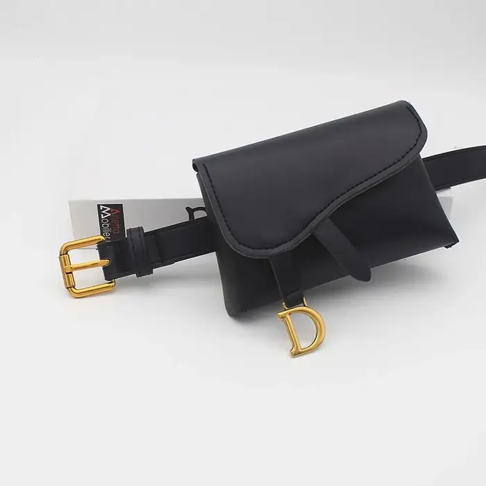 Femmes sac femme taille Fanny Pack ceinture Bum hanche ventre pour PU cuir sac à main kangourou dame banane
