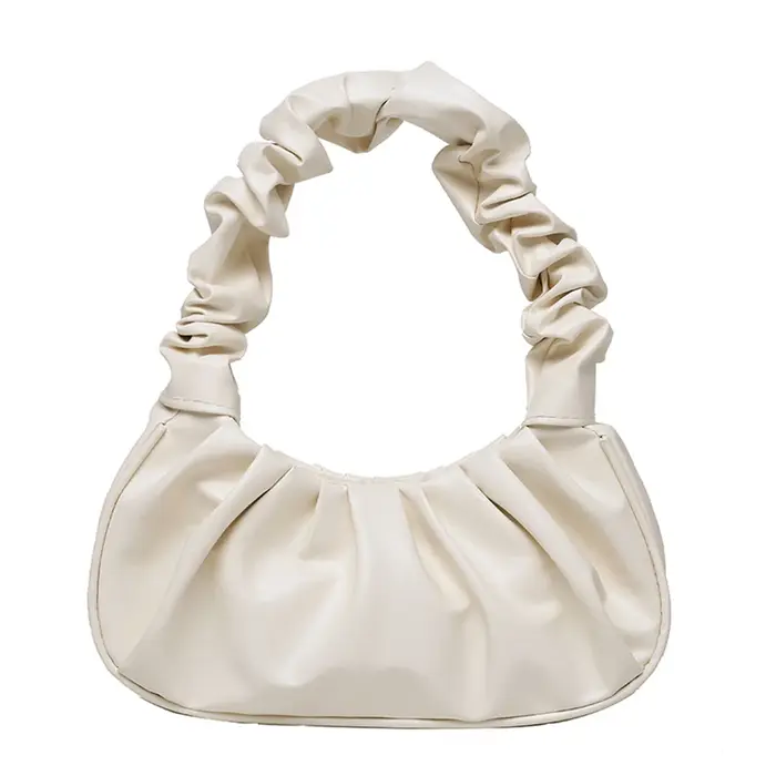 Sacs à main plissés pour femmes, sacs nuage en PU, sac à aisselles de loisirs, sacs à bandoulière de