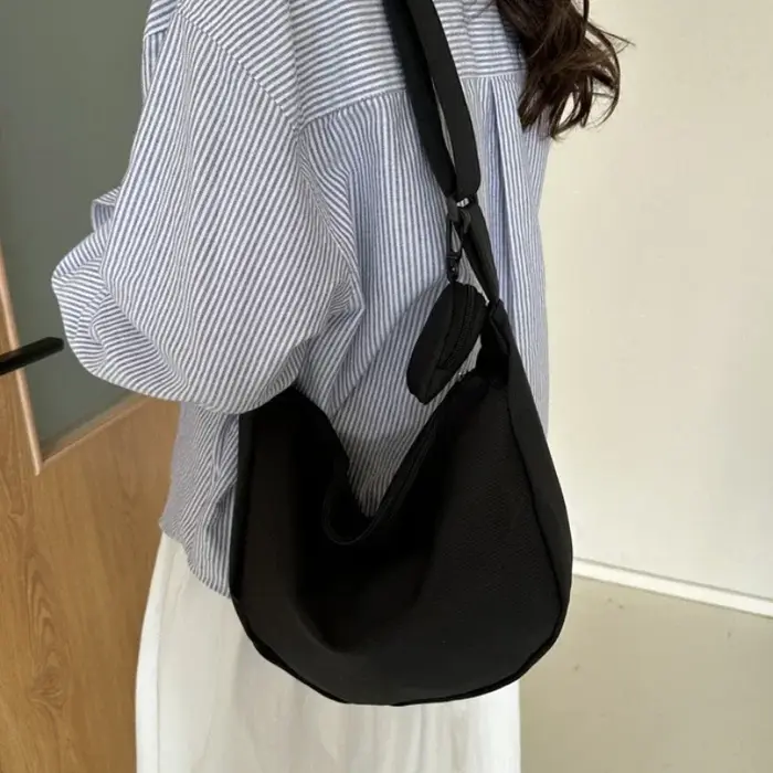 Sac à bandoulière en toile pour femmes