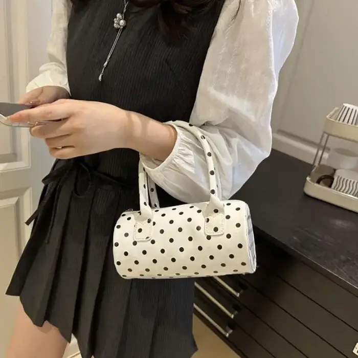 Sac bandoulière coréen à pois