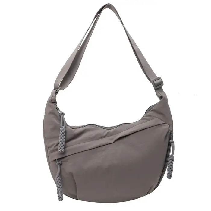 Sac Hobo à bandoulière de loisirs de grande capacité, sac à bandoulière polyvalent et Design de Nich