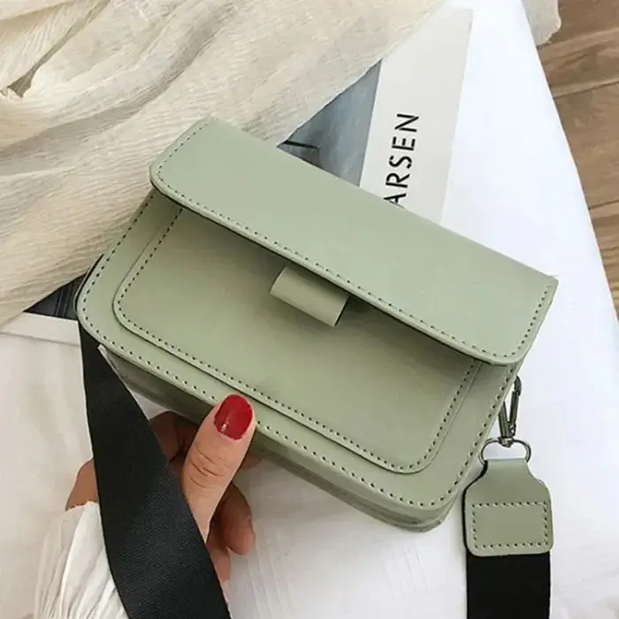 Sac à bandoulière en cuir PU pour femme