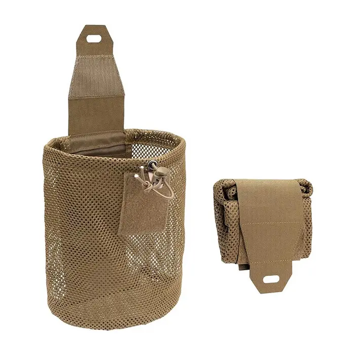Pochette de rangement en nylon à enroulement