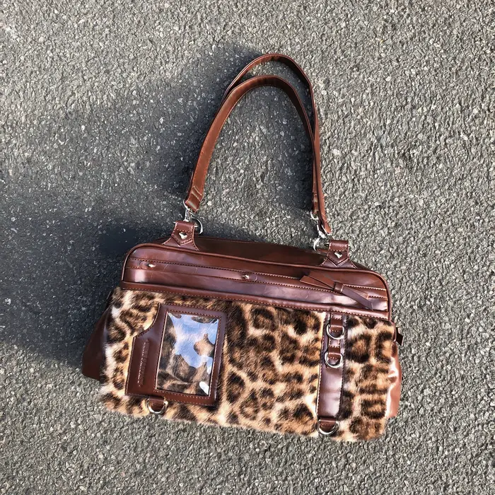 Original imprimé léopard épissé Sac Femme doux Cool sacs