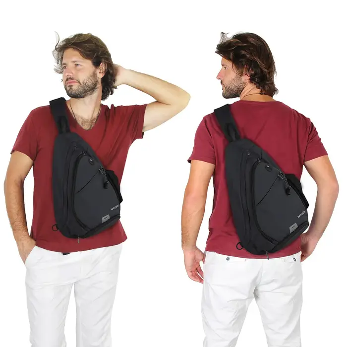 ERÜERFLY-Sac à bandoulière décontracté, sac à dos One Initiated, sac de poitrine à bandoulière, cein