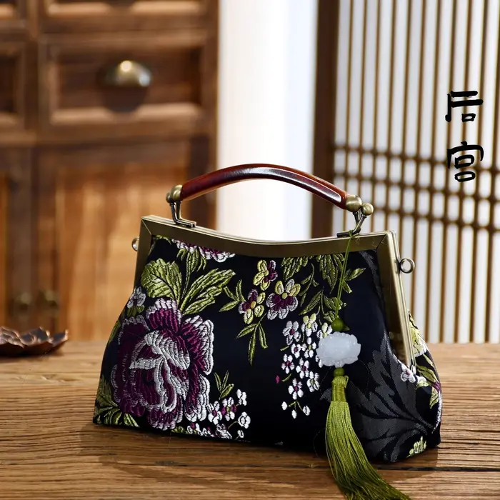 JOStrap-Sac à Main Classique à Franges pour Femme