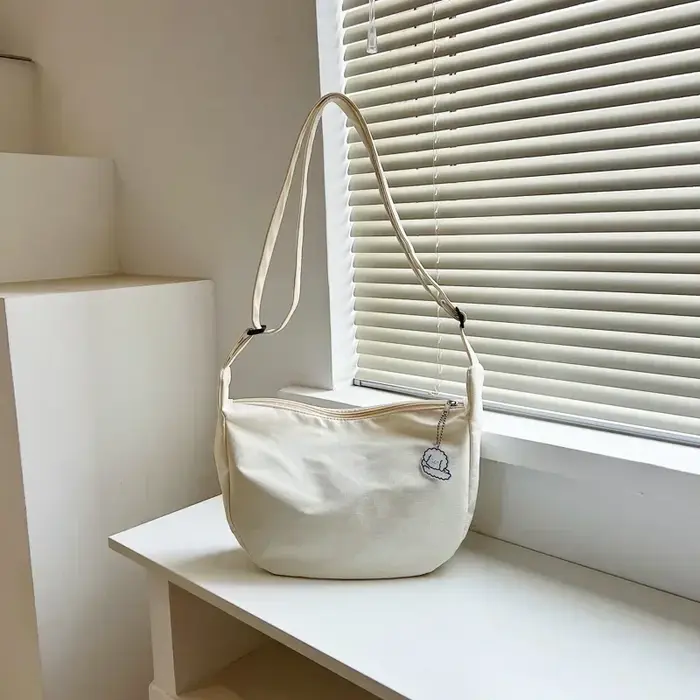 Sacs à bandoulière Harajuku solides pour femmes