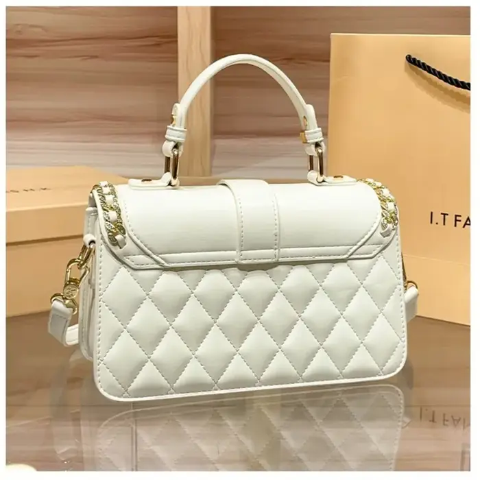 Sac à main de marque pour femmes, nouvelle chaîne tendance, Texture Premium, sac à bandoulière avec