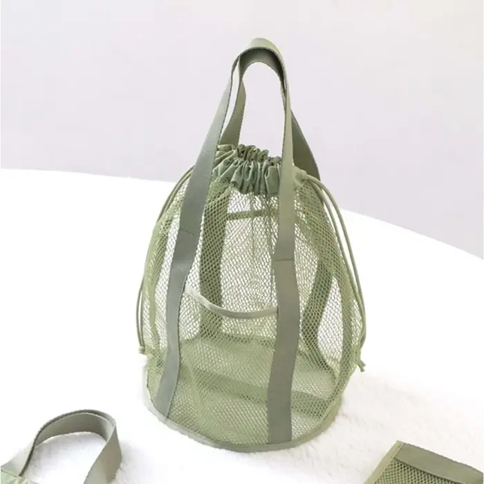 Nouvelle Trousse de Toilette en Nylon à Mailles