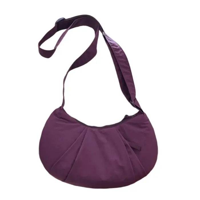 Sac à bandoulière de couleur unie