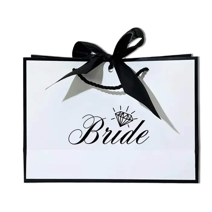 1 sac cadeau pour la mariée, décoration de mariage, sac de dragées pour demoiselles d'honneur et équ