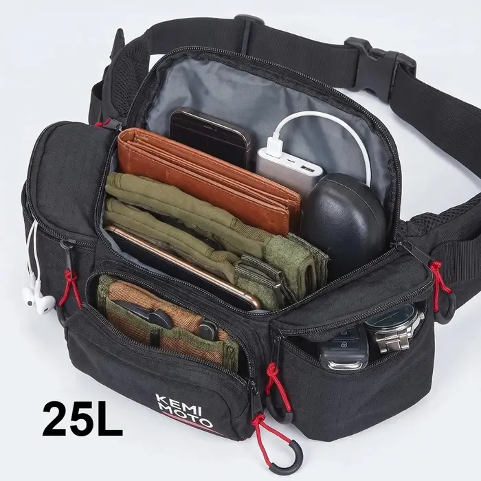 Sac de taille pour moto