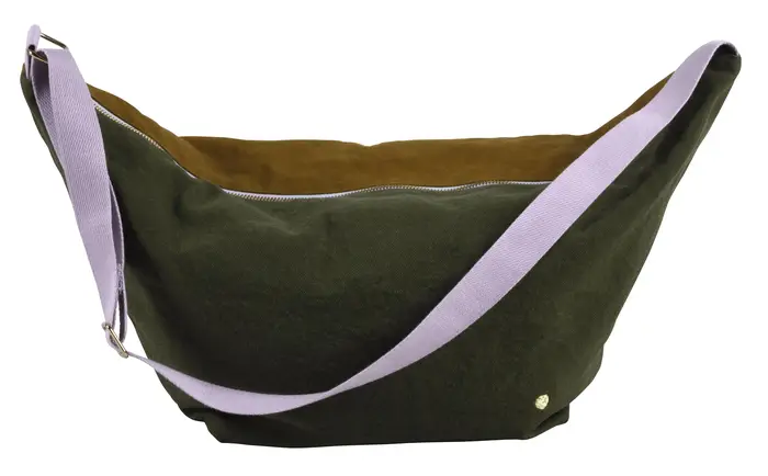 Sac demi-lune Tricolo Kale Nuts 53 x 28 x 12