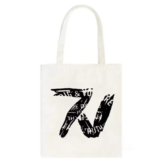 V-voltaire ZadigS lettre sac fourre-tout lin tissu épaule Shopper sacs pour femmes Eco pliable réuti