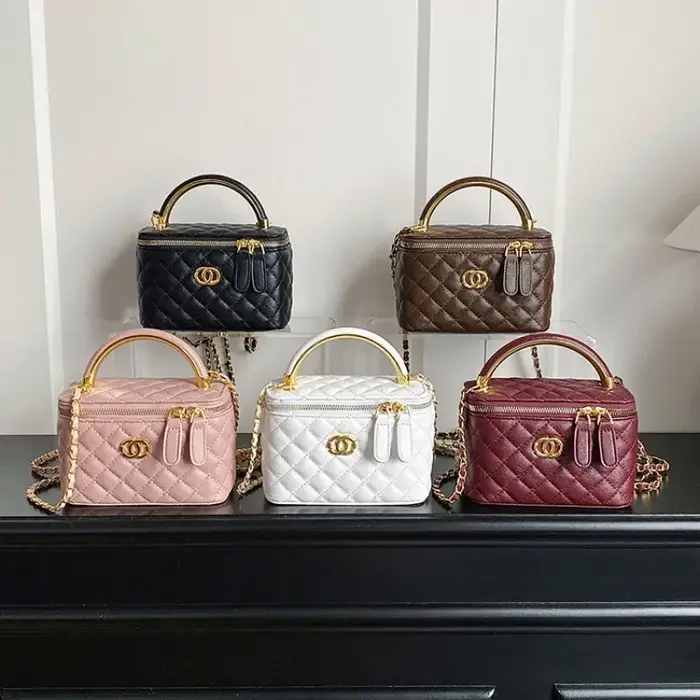 Sac à bandoulière matelassé de luxe 2026 pour femme avec chaîne – Sac à main polyvalent pour trajets