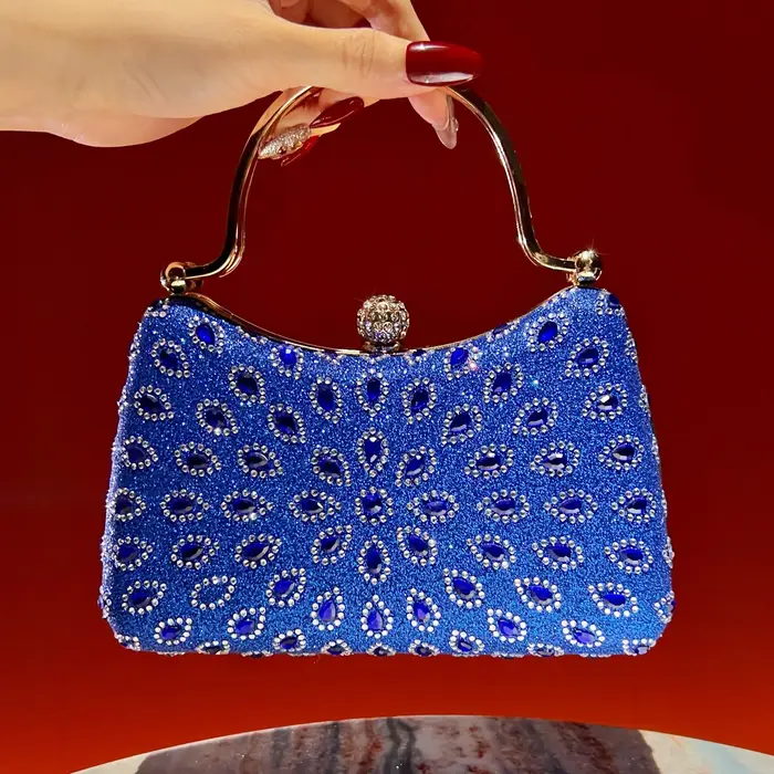 Nouveau sac à main serti de diamants