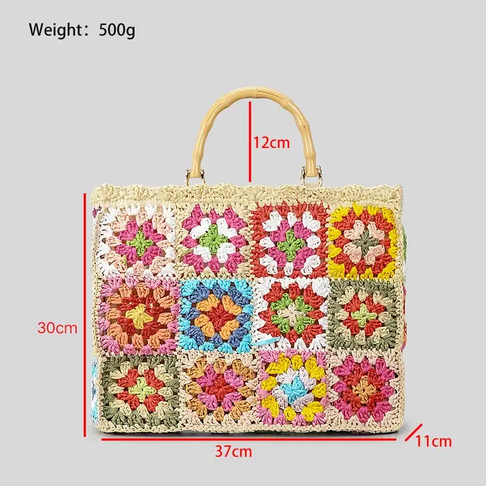 Sac à main bohème grand-mère pour femmes