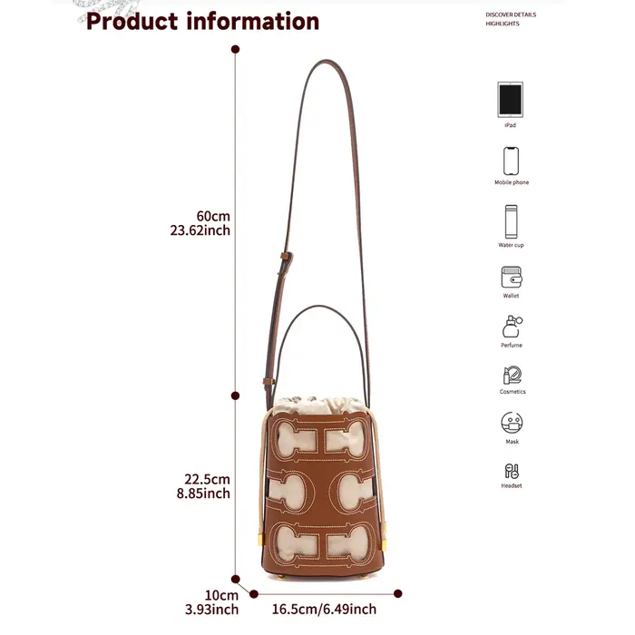 Sac à bandoulière CHCH pour femme