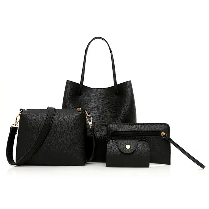Sac Personnalisé Brodé pour Femme, Du5423, 3 Pièces