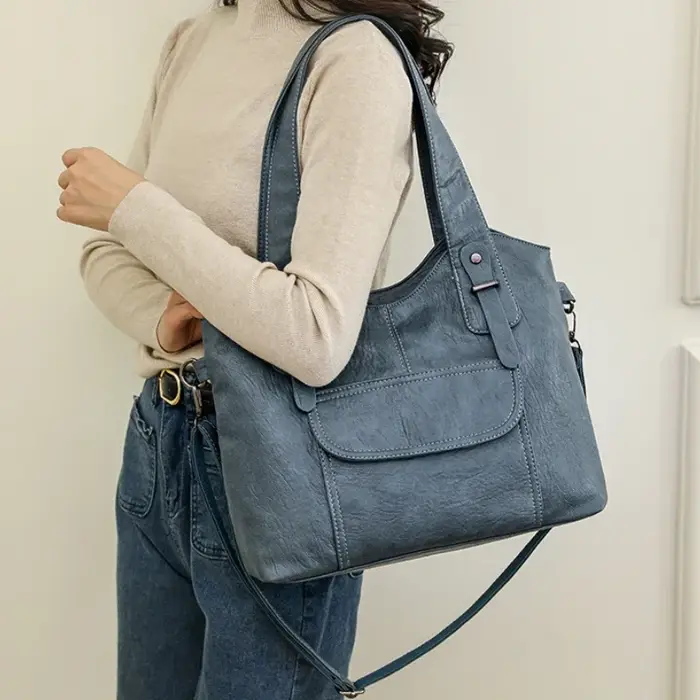 Sacs à main de luxe en cuir souple pour femmes