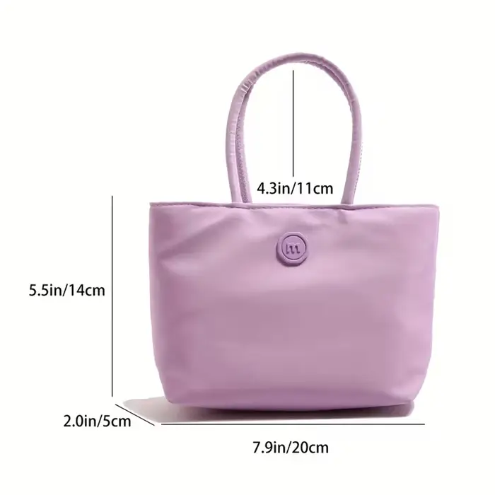Sac en nylon minimaliste de style japonais