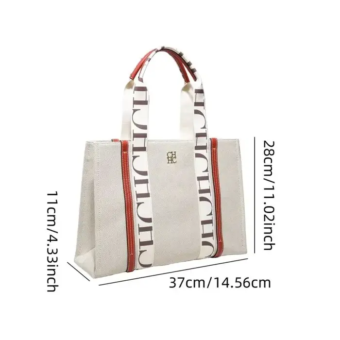 Sac à main carré de style simple CH