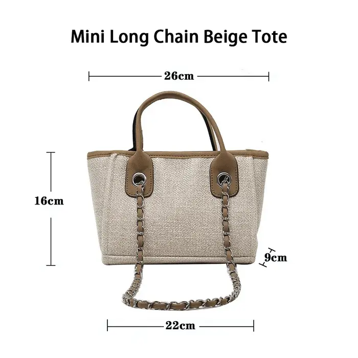 Personnaliser monogramme sac fourre-tout grande maman Mini toile sac à main sacs de voyage personnal