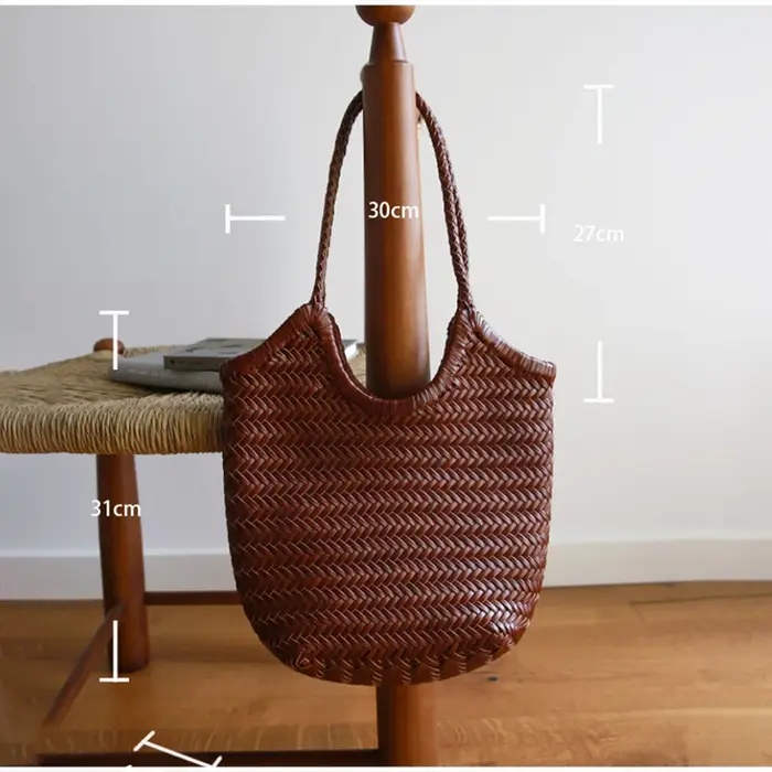 Sac fourre-tout bohème tissé