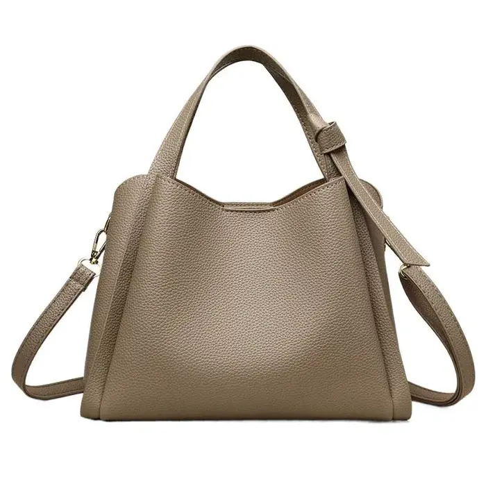 Sac à bandoulière en cuir souple pour femme