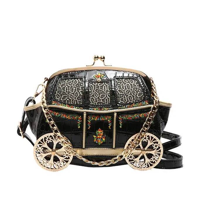 Sacs à main de soirée de marque Royal Carriage pour femmes, sacs à bandoulière brodés pour dîner, sa