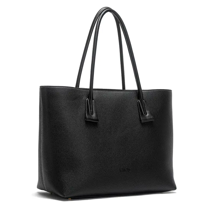 Sac fourre-tout CHCH pour femme, collection Printemps 2026, marron velours, grande capacité, sac à m
