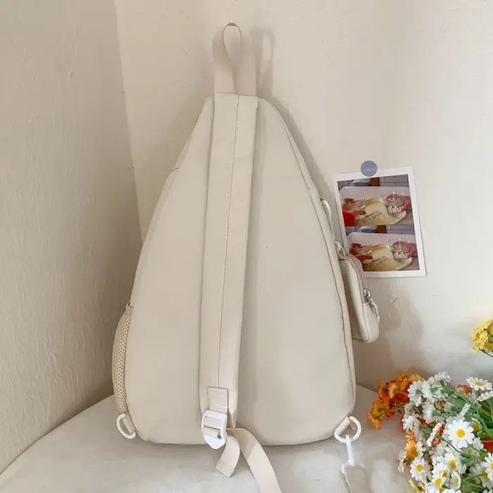 Sac à bandoulière Transparent à fermeture éclair pour femmes