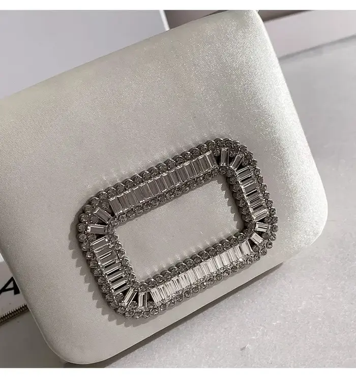 Sac à main à paillettes et diamants brillants pour femmes, Mini sac de luxe en Satin de bonne qualit
