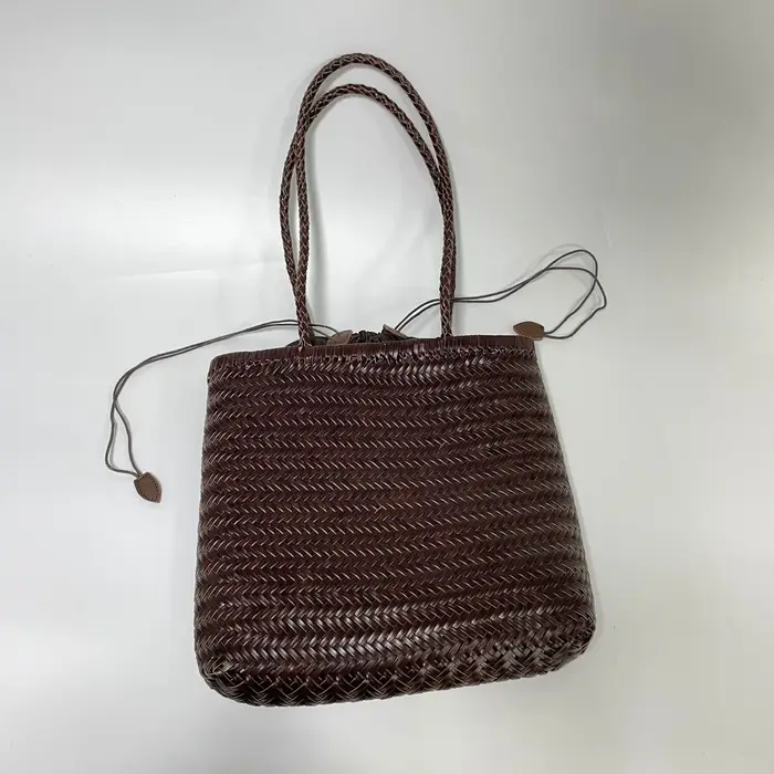 Sac en cuir tissé de Style français pour femmes
