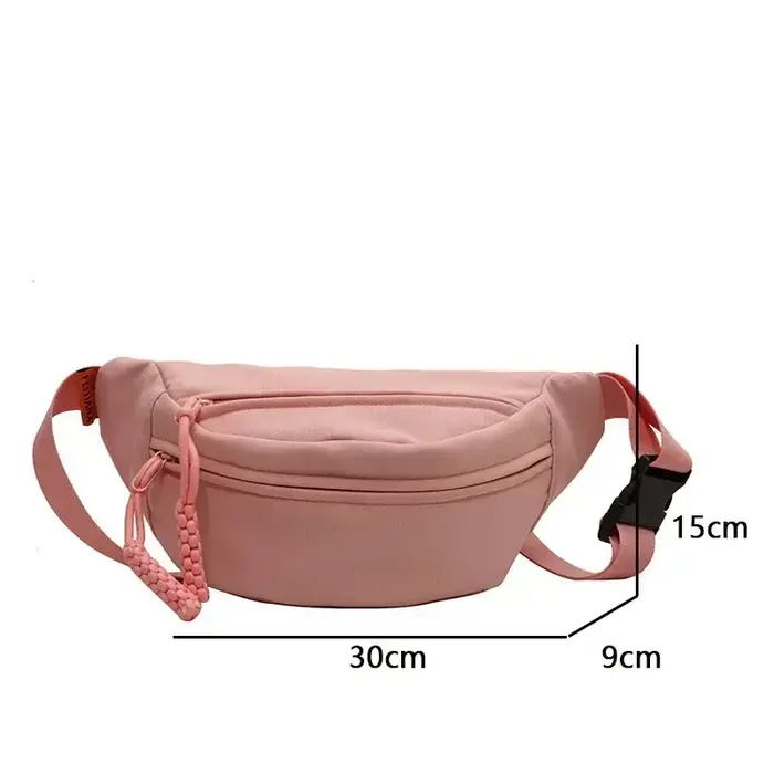 Sacs de poitrine sac banane pour femmes fronde bandoulière taille Pack toile course