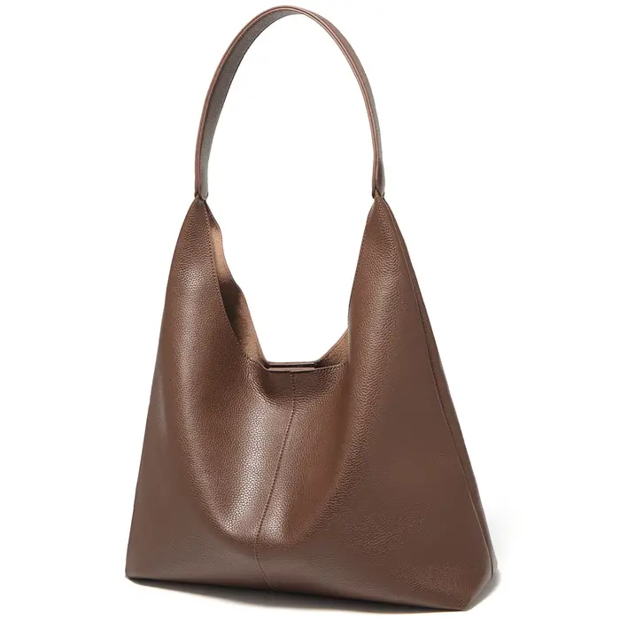 Sac fourre-tout d'épaule en cuir fendu pour femme FOXER
