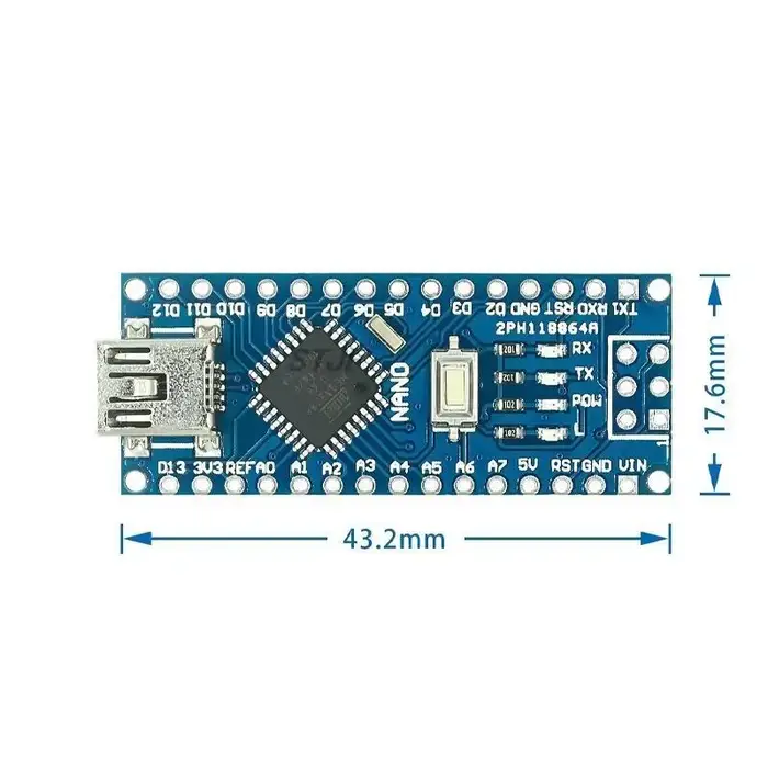 MINI USB pour Nano V3.0 ATmega328P CH340G 5V 16M carte microcontrôleur pour arduino