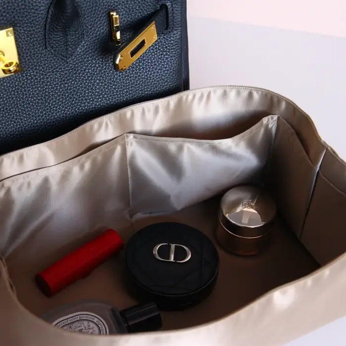 Sac intérieur pour Birkins, haute densité, étanche, satin léger, convient pour H Bir Kin 25, 30, 35