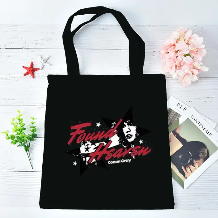 Sac fourre-tout Conan Gray pliable pour courses