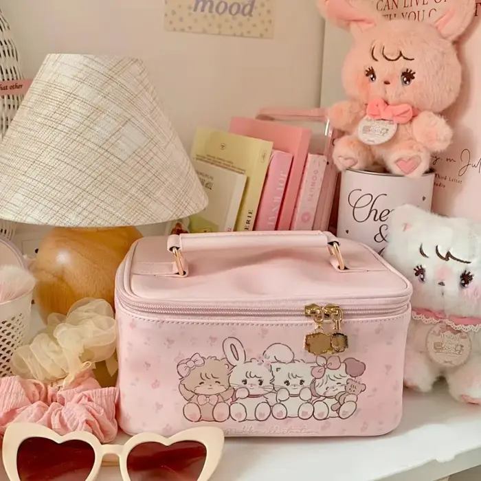 Sac à main de grande capacité en cuir PU de forme carrée
