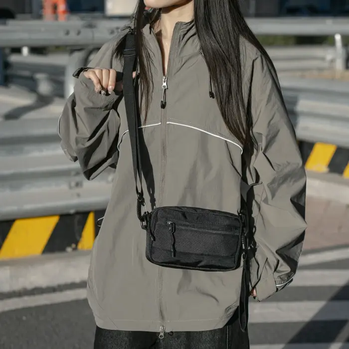 Sac à bandoulière Simple et décontracté, large sangle d'épaule, sac à bandoulière de grande capacité