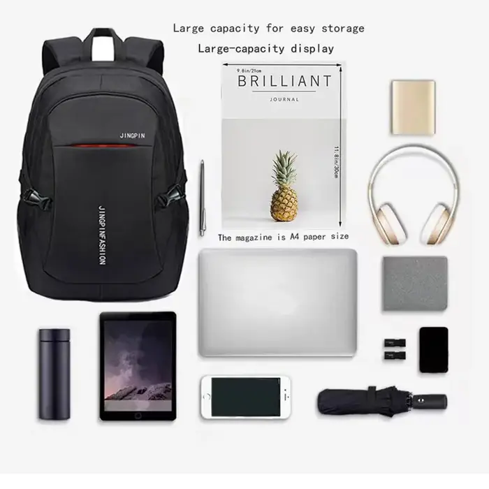Sac à dos pour ordinateur portable de voyage. Sac à dos de voyage professionnel durable pour hommes et femmes. Approuvé par les compagnies aériennes, grand format pour le travail, les affaires et l'éc