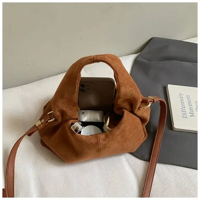 Mini sac à main givré de créateur