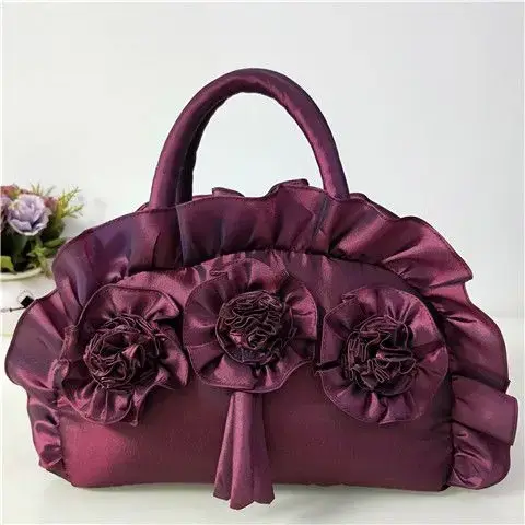 Sac à main gothique violet Y2K pour femme