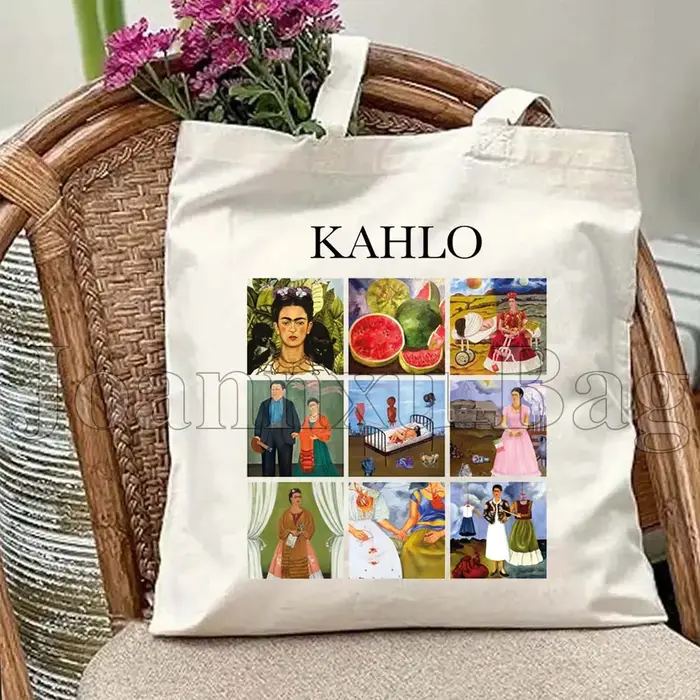 Sac fourre-tout en toile pour femme