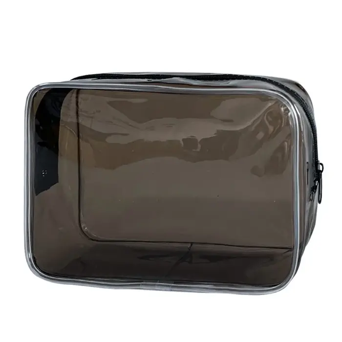 Sac à cosmétiques Transparent coloré, trousse de maquillage pour femmes, sac de lavage en gelée de P