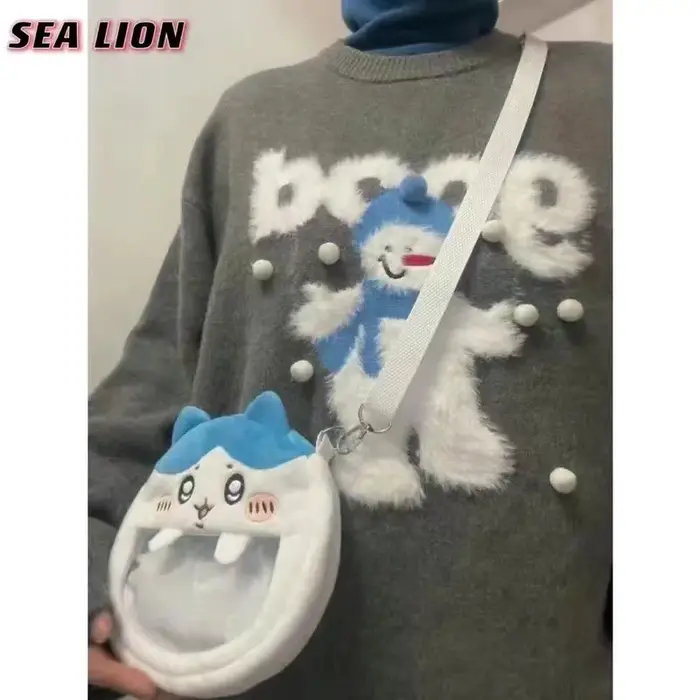 Sac à bandoulière et sac à dos mignon Xiao Hachi Ours autoironique Yiji Usagi