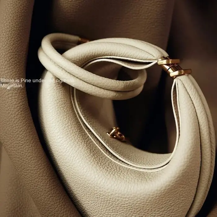 Sac à main Songmont, couleur unie, rétro, élégant à la française, style quotidien, style de trajet q